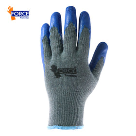 GUANTE MULTIFLEX PALMA LATEX GRIS FORCE CAJA 120 PARES