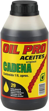 ACEITE CADENA - MOTOSIERRA 1 LT OILPRO
