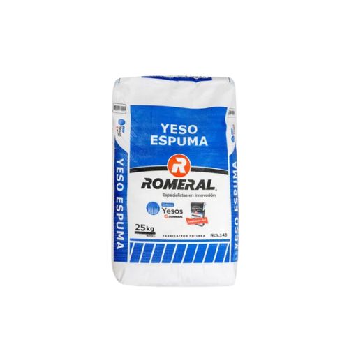 YESO ESPUMA ROMERAL 25 KG