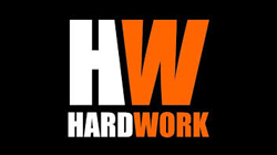 logo hard work